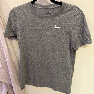 Nike Heather Gray Dri-FIT Tee